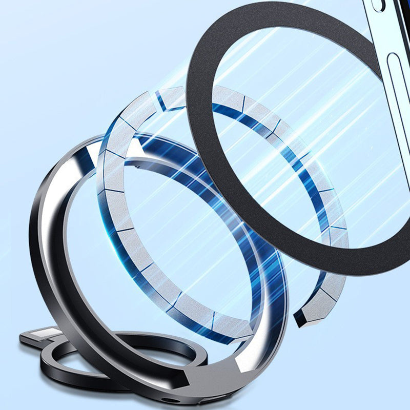 Foldable Magnetic Kickstand Zinc Alloy Phone Finger Ring Holder Stand Foldable Magnetic Kickstand Zinc Alloy Phone Finger Ring Holder Stand